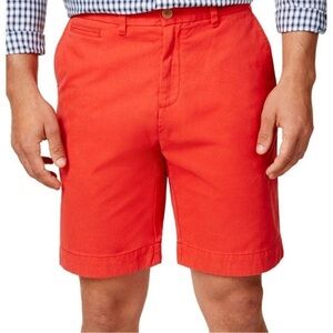 Tommy Hilfiger Men's Red chino Shorts